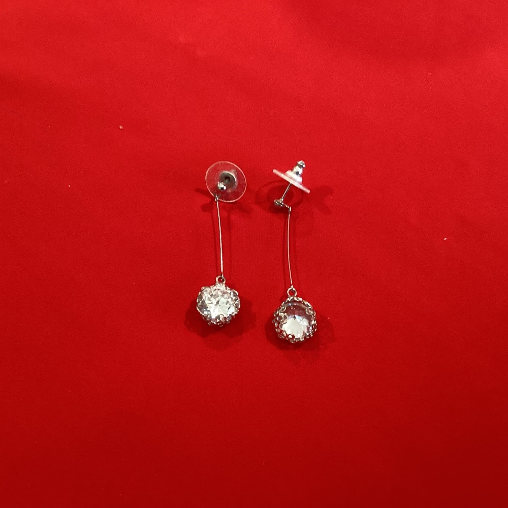 Faux drop diamonds